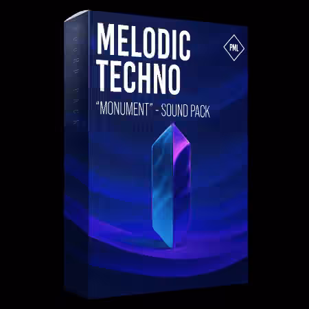 Production Music Live Melodic Techno Sound Pack Monument [WAV, MiDi, Synth Presets, DAW Templates]
