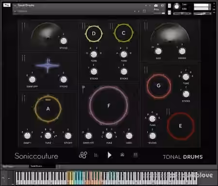 Soniccouture Tonal Drums v1.1 [KONTAKT]