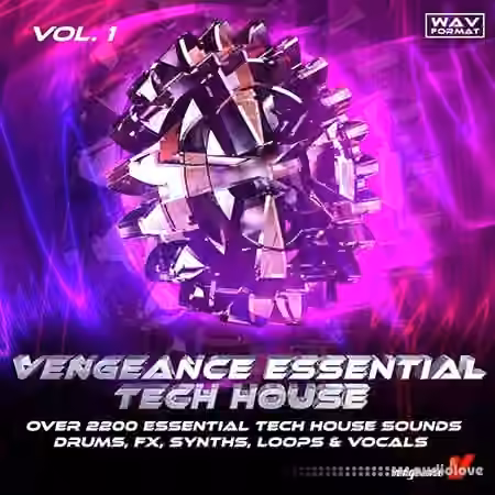 Vengeance Sample Pack Vengeance Essential Tech House Vol.1 [WAV]