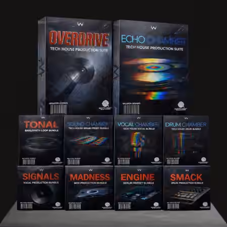 Weapon Sounds Overdrive x Echo Chamber Production Suite Bundle [WAV, MiDi, Synth Presets]